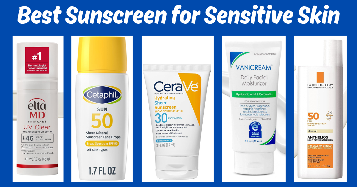 best sunscreen for sensitive skin