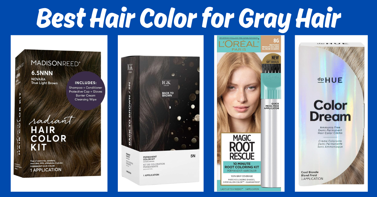 Best Hair Color for Gray Hair